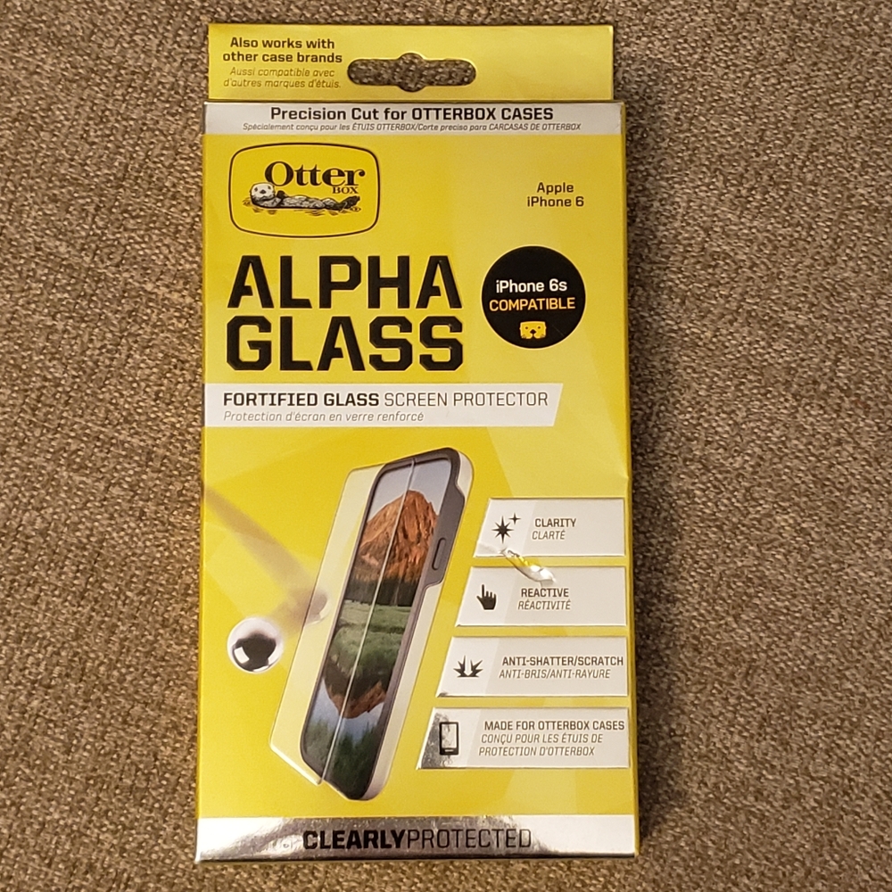 Otter Box Alpha Glass screen protector iPhone 6s